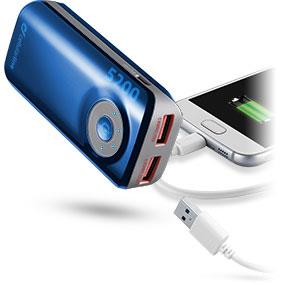 CELLULARLINE PowerBank 5200 mAh Cellular Line Free Power blu